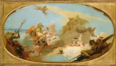 Apotheosis of Admiral Vittor Pisani by Giovanni Battista Tiepolo